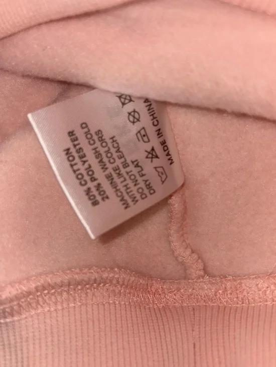 Parke Valentine's Varsity Mockneck - Peony + Crimson L / XL NEW - Picture 6 of 7